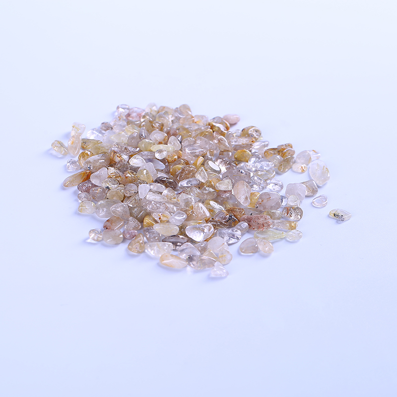 Natural crystal healing petroleum fruit oil quartz gravel