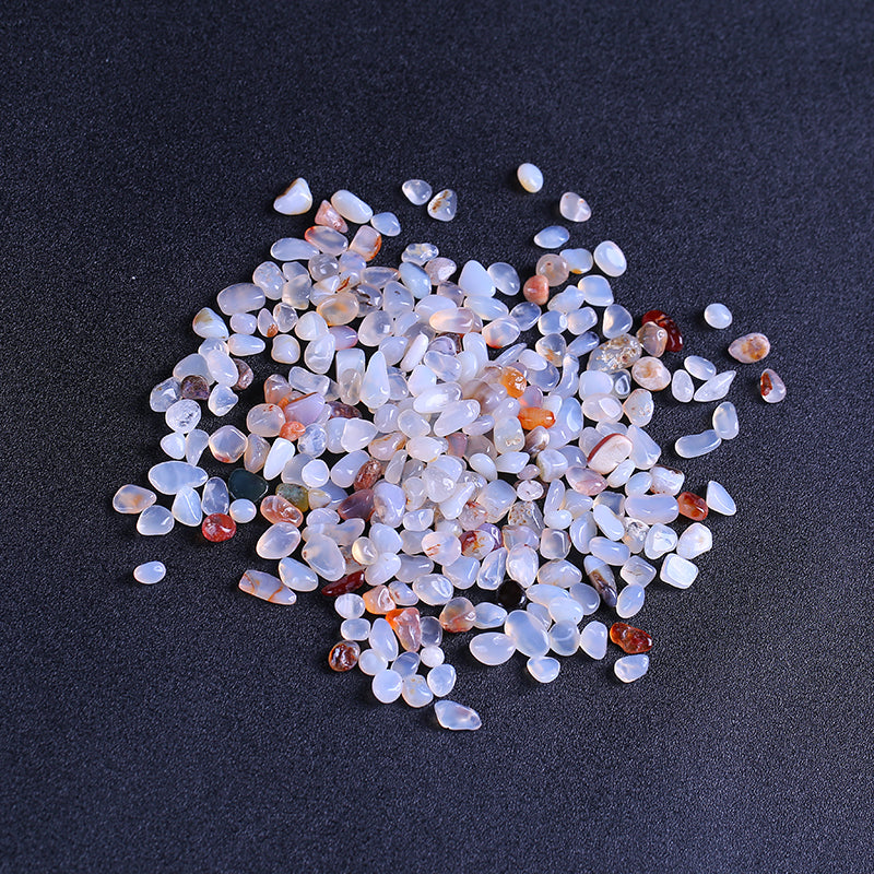 White agate crystal gravel