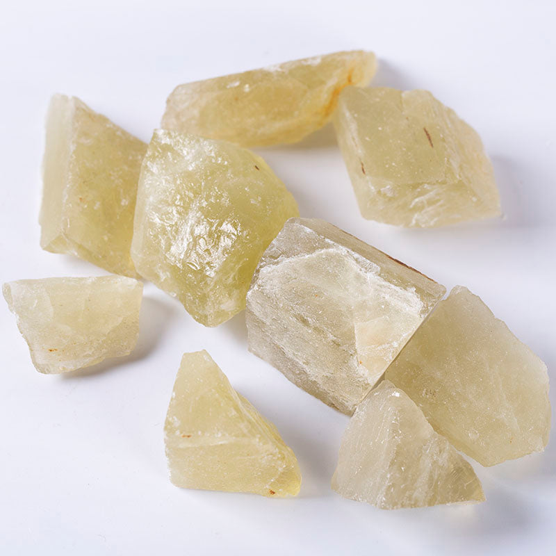 High quality native gemstone lemon stone gravel