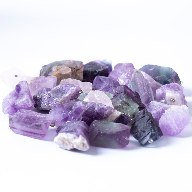 Natural rough stone pendant crystal tumble