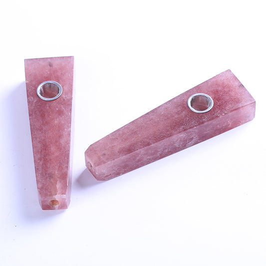 Strawberry Crystal Smoking Tube