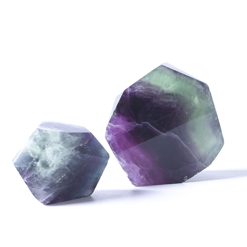 High quality gemstone rainbow fluorite