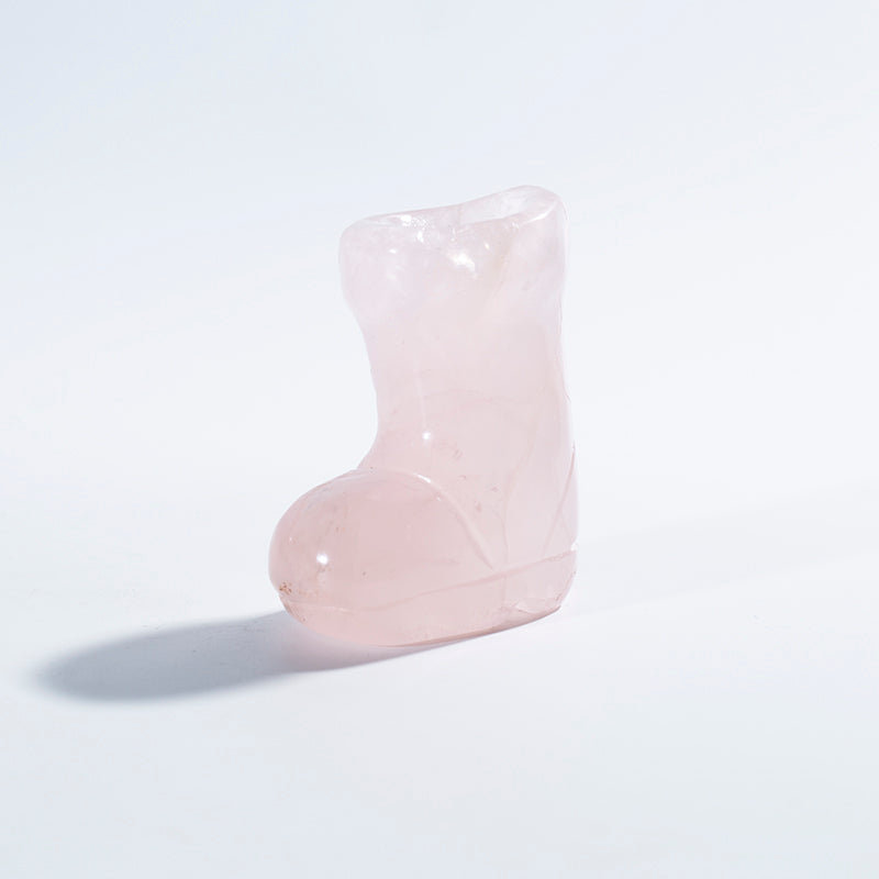 Quartz crystal boots Christmas tree decoration