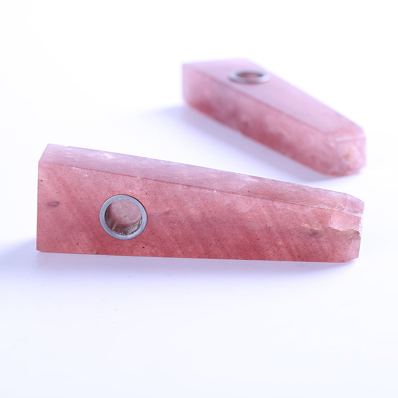 Strawberry Crystal Smoking Tube