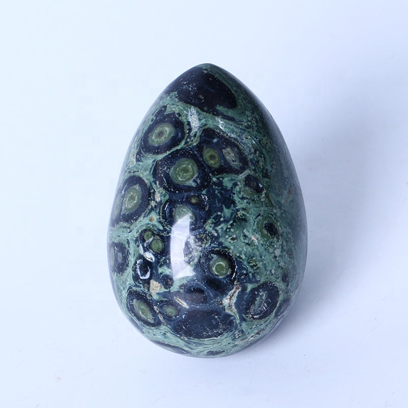New arrival Healing Crystal Reiki Gemstone Collectible Decorative Kambaba Jasper Eggs Crystal Eggs For Gifts