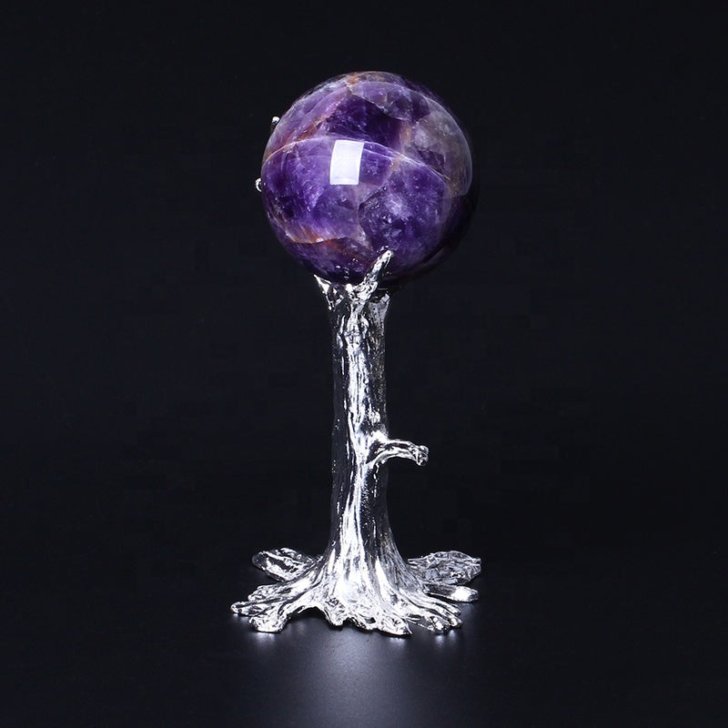 Natural Super high quality Healing Amethyst Crystal Ball Crystal Sphere For Decoration