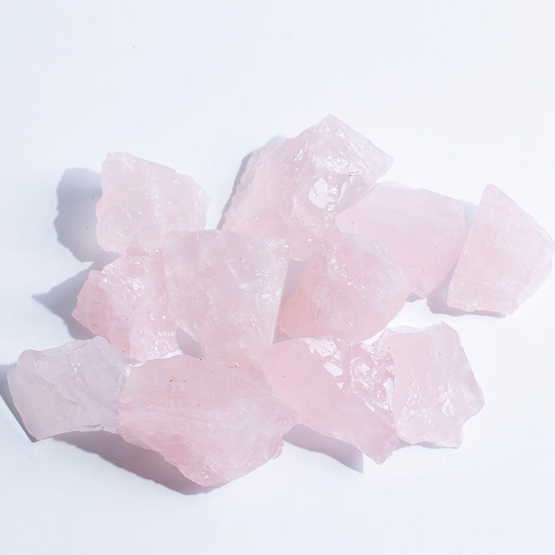 Rose quartz bulk crystal rose quartz gravel