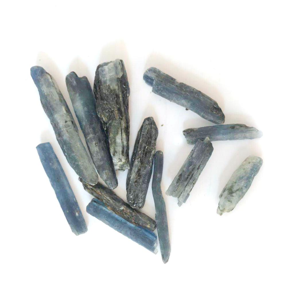 KYANITE gravel crystal rough crystal roll decoration
