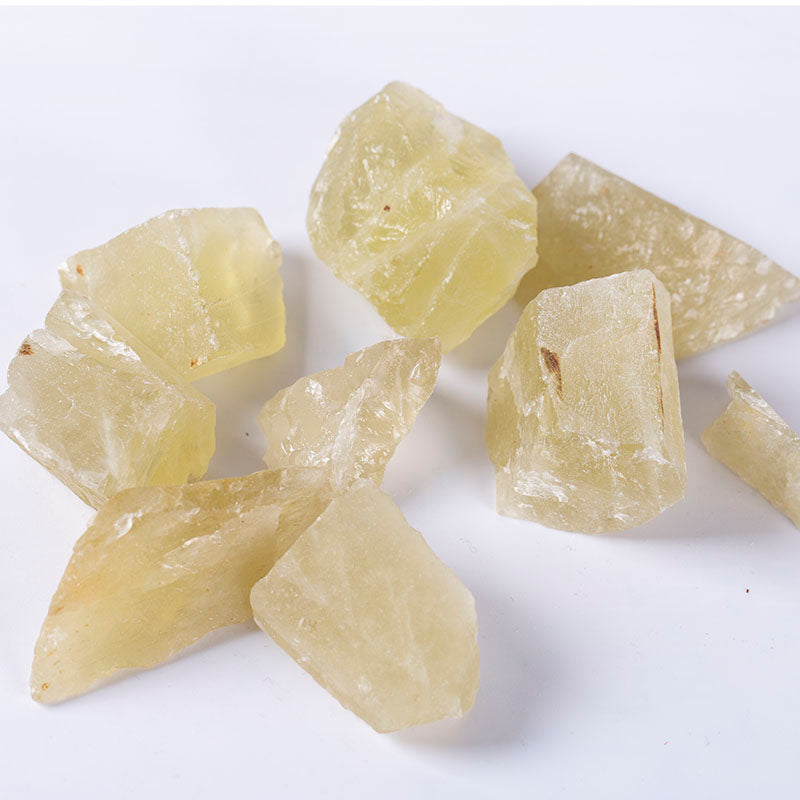 High quality native gemstone lemon stone gravel