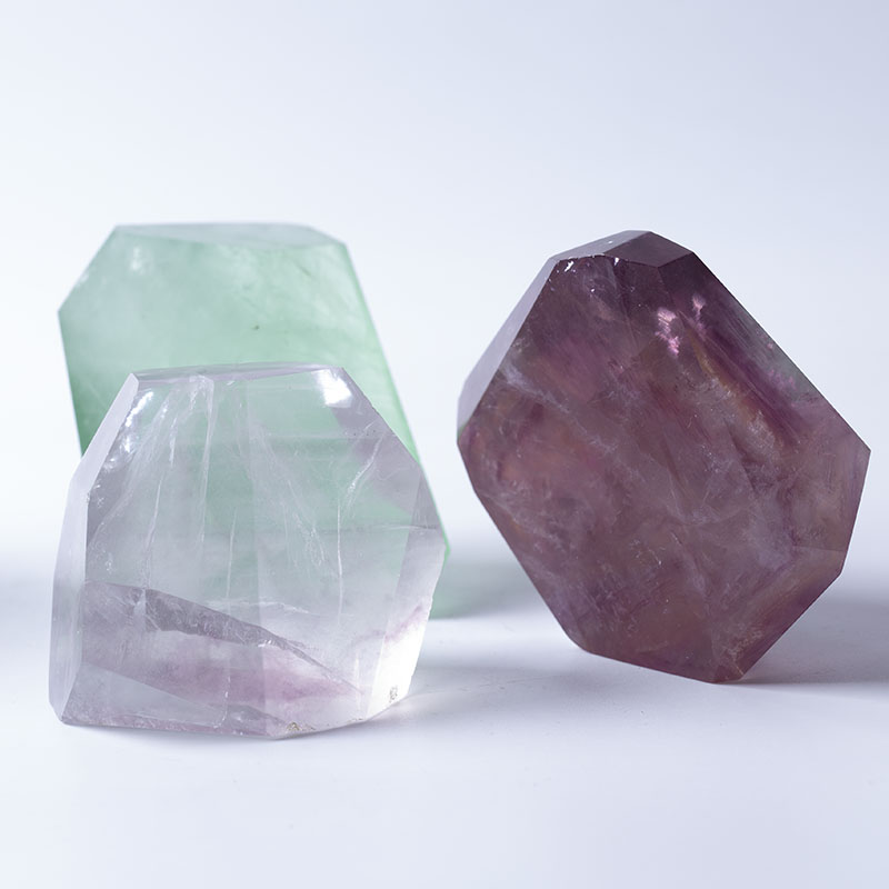 High quality gemstone rainbow fluorite