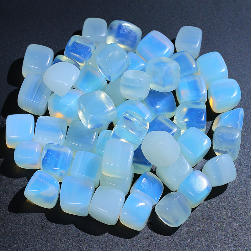 Protein crystal gravel decoration