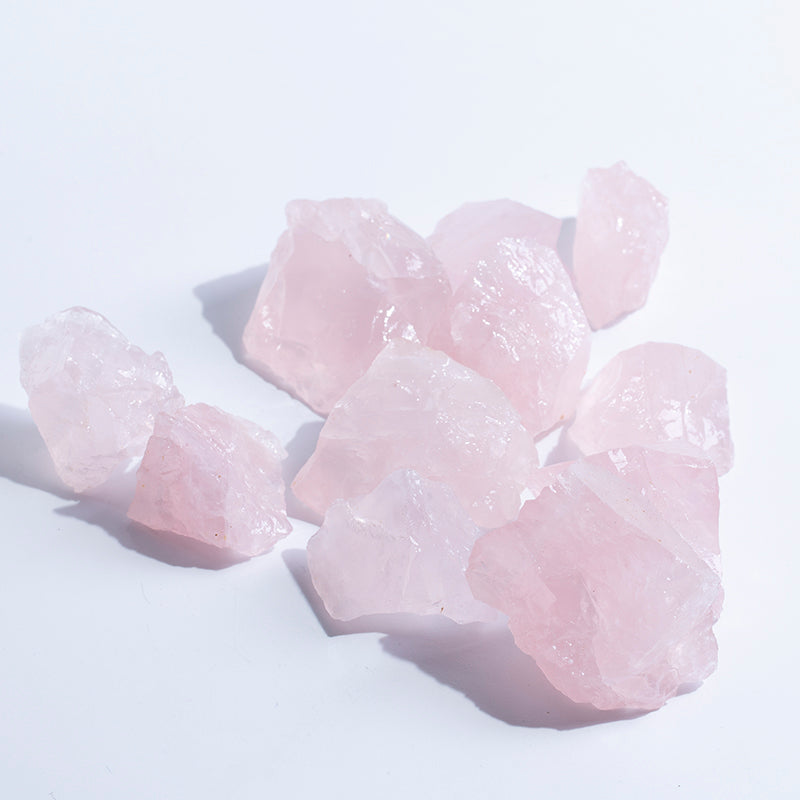 Rose quartz bulk crystal rose quartz gravel
