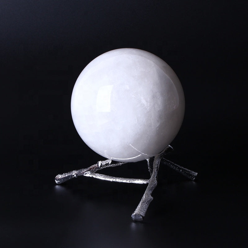 White crystal earning ball for home decoration