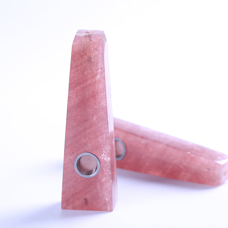 Strawberry Crystal Smoking Tube