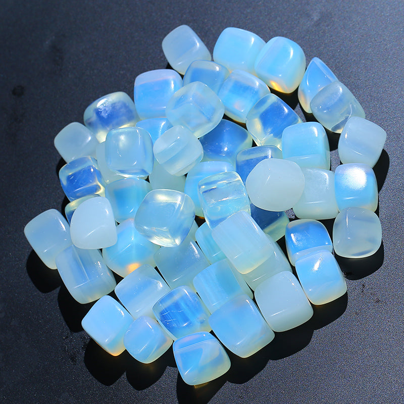 Protein crystal gravel decoration
