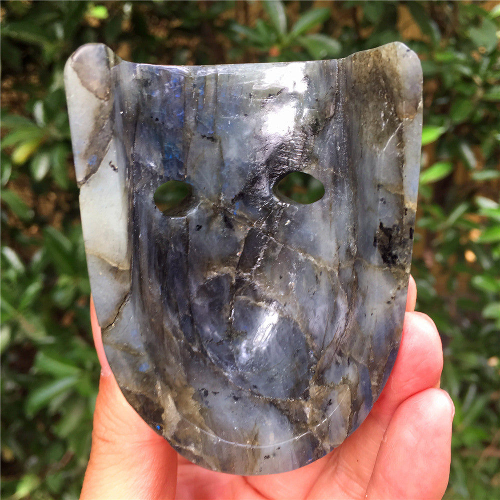 Labradorite Handmade Vendetta Mask