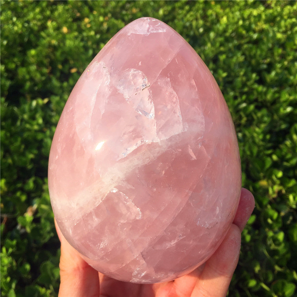 Rose Quartz Egg