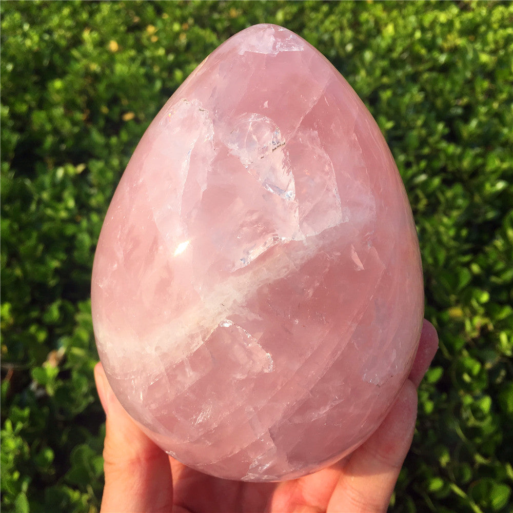 Rose Quartz Egg