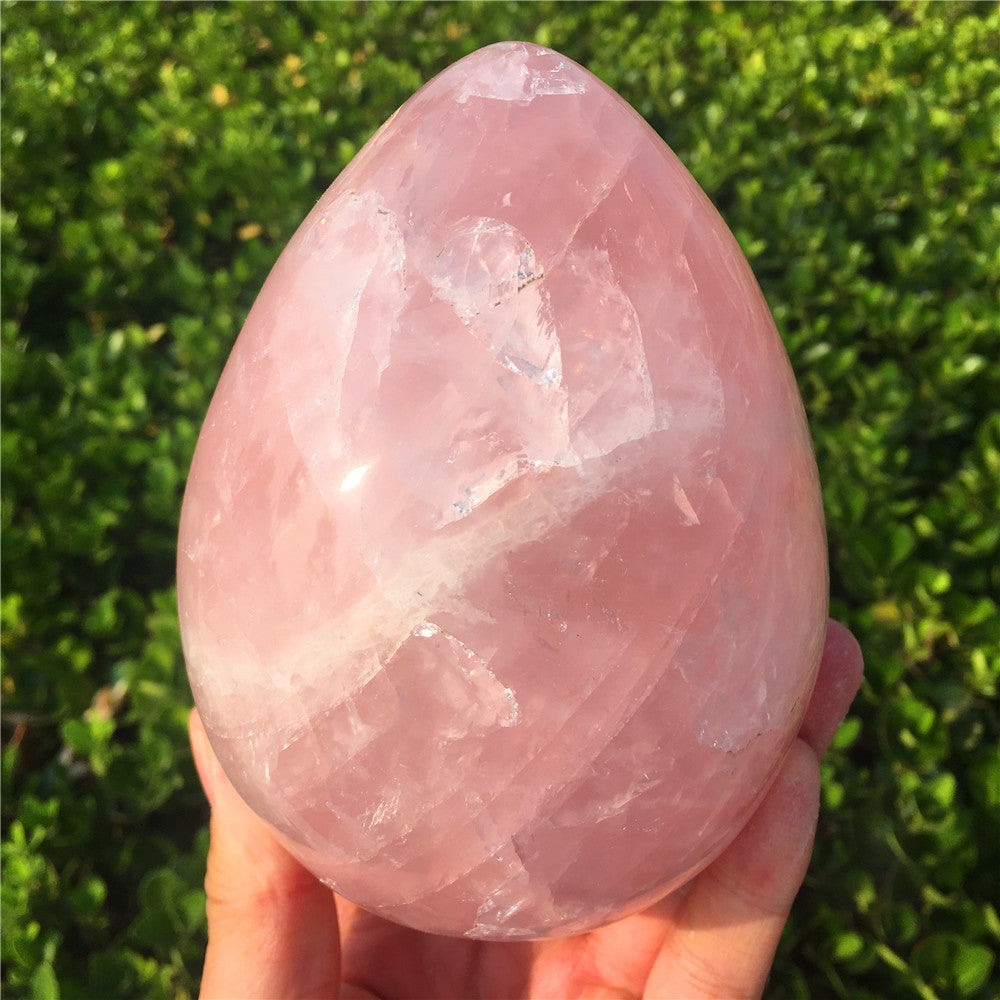 Rose Quartz Egg