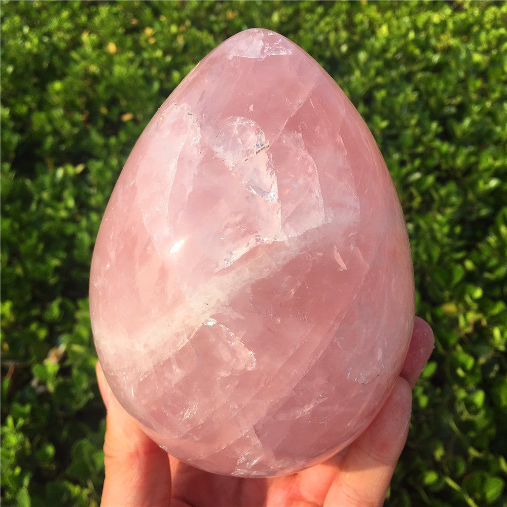 Rose Quartz Egg