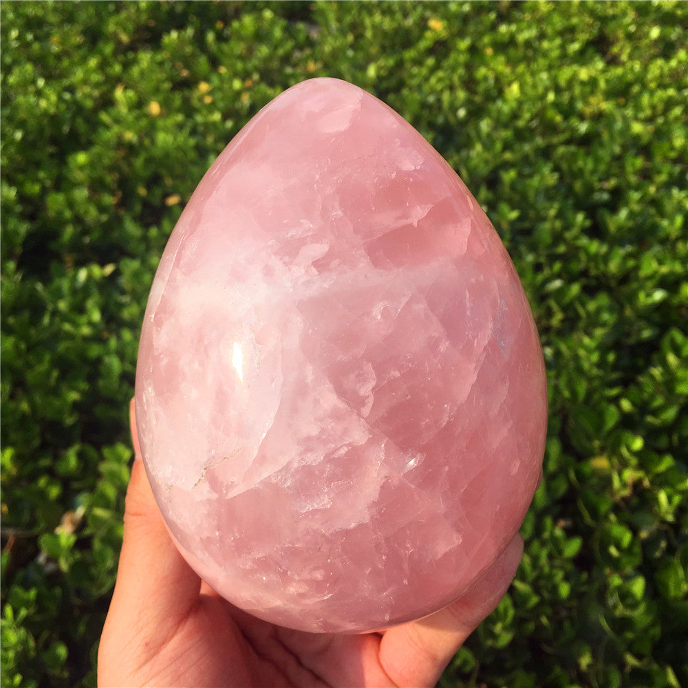 Rose Quartz Egg