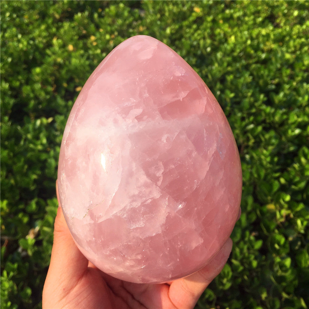 Rose Quartz Egg
