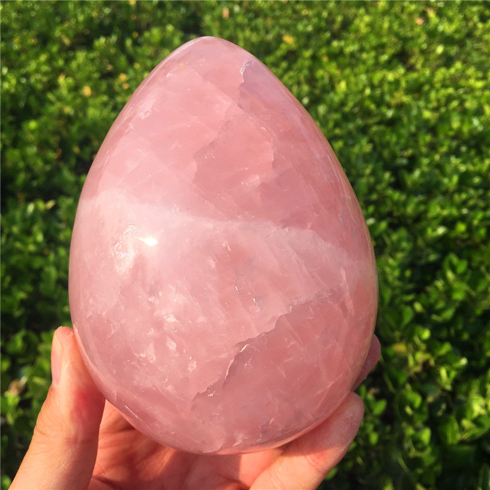 Rose Quartz Egg