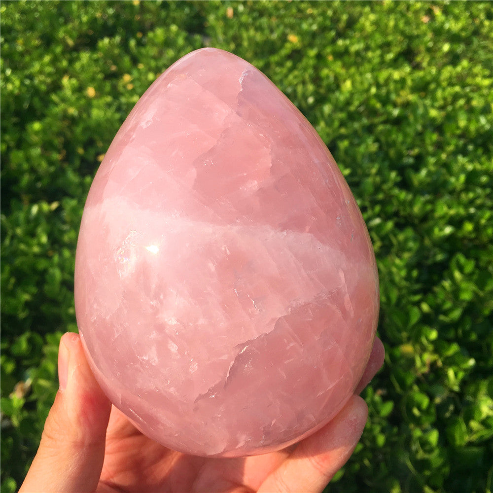 Rose Quartz Egg