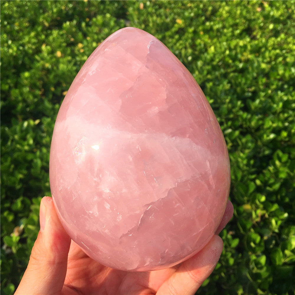 Rose Quartz Egg
