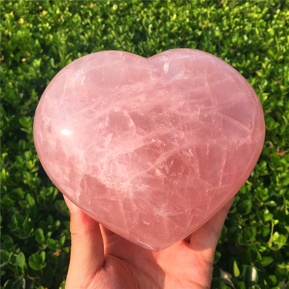 Rose Quartz heart