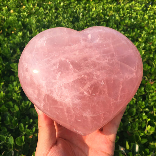 Rose Quartz heart