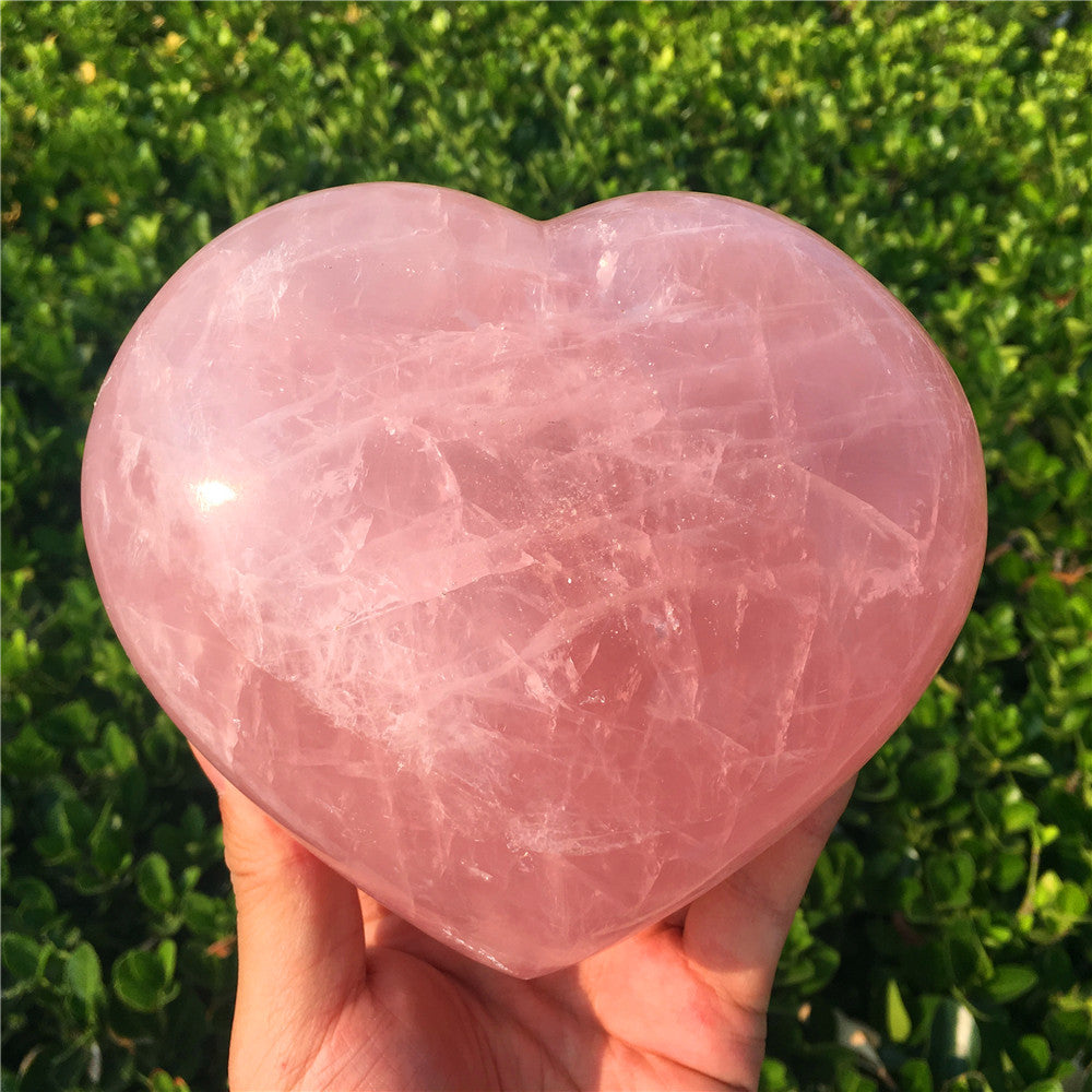 Rose Quartz heart