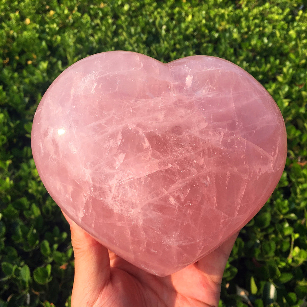 Rose Quartz heart