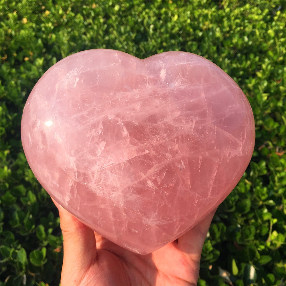 Rose Quartz heart