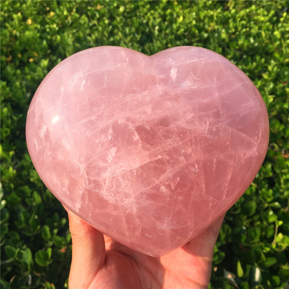 Rose Quartz heart