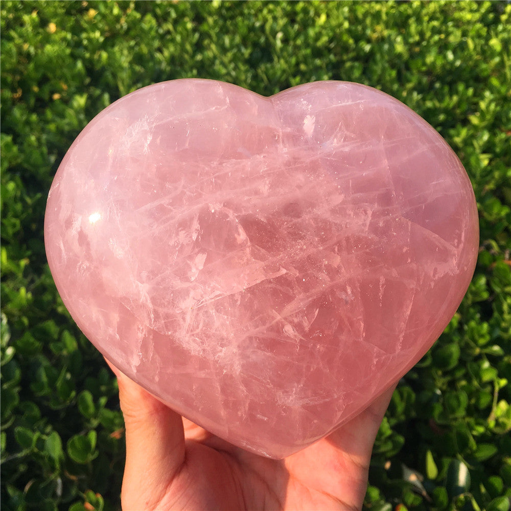 Rose Quartz heart