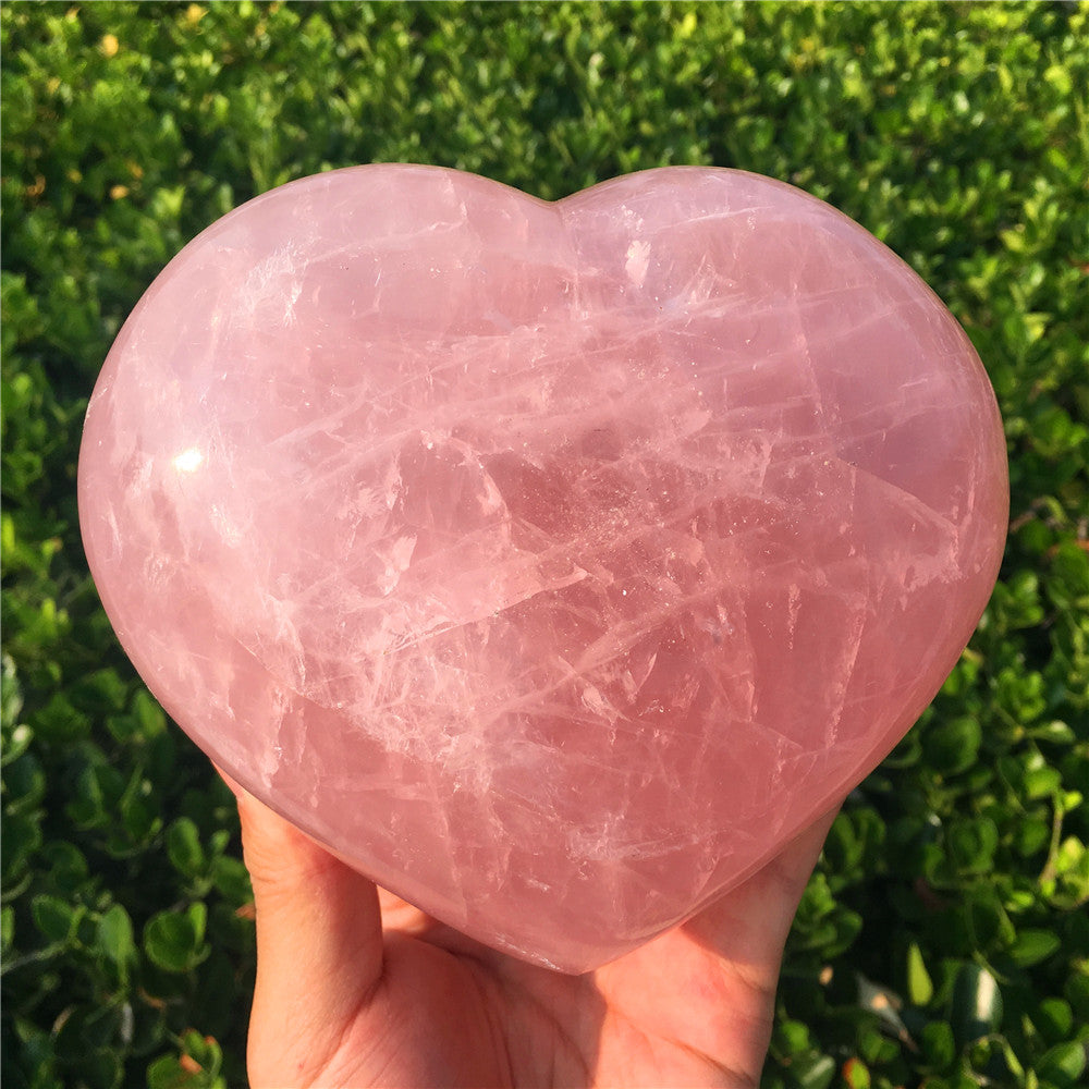 Rose Quartz heart