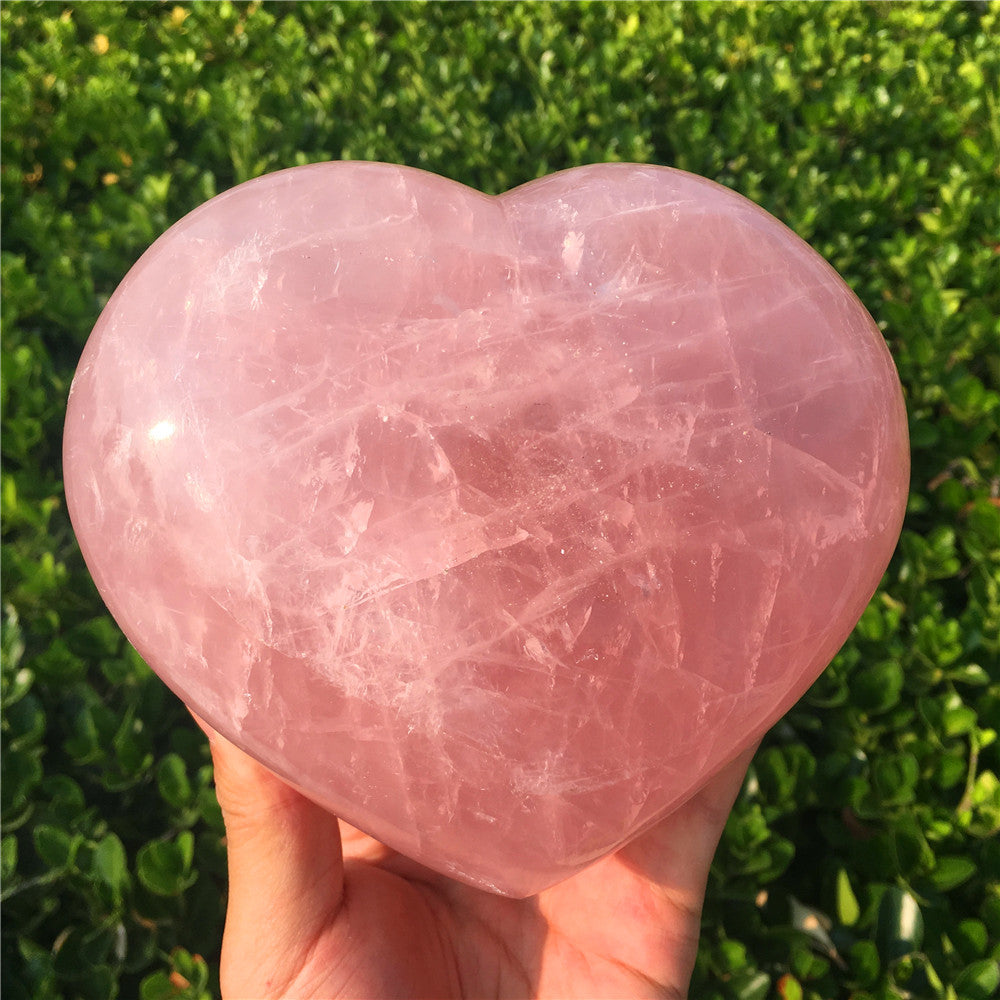 Rose Quartz heart