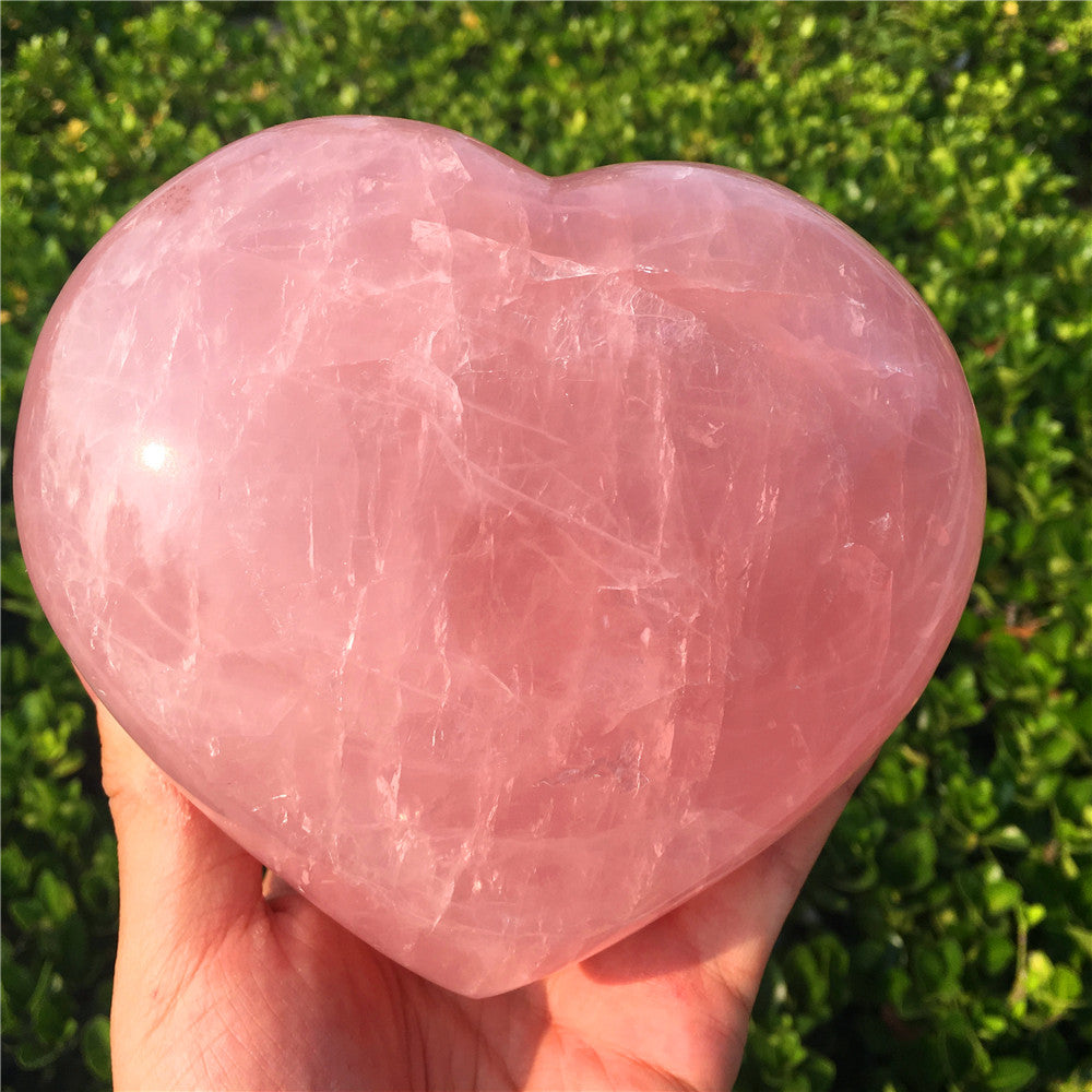 Rose Quartz heart