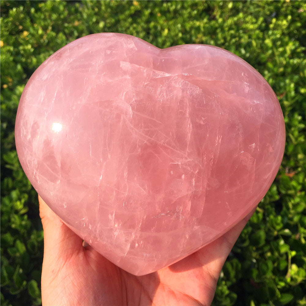 Rose Quartz heart