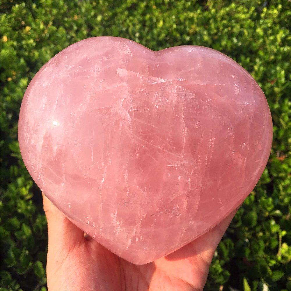 Rose Quartz heart