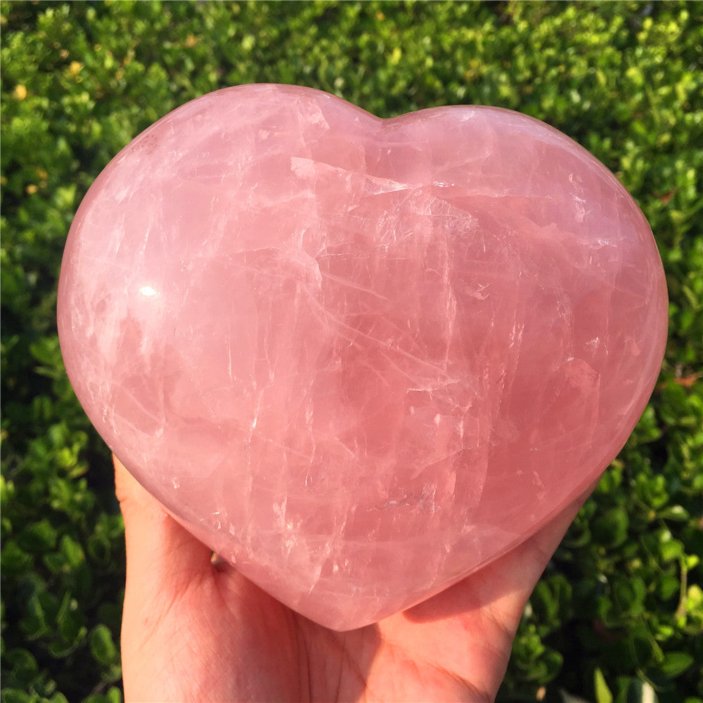 Rose Quartz heart