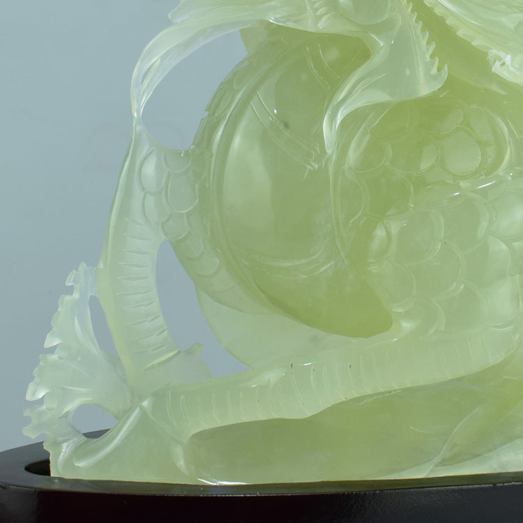 Oriental Xiuyu Qilin jewelry ornament Liaoning Xiuyan Jade natural carving jewelry original stone home feng shui jade
