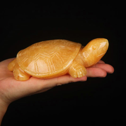 Oriental natural beige jade stone tortoise town house to ward off evil jade tortoise