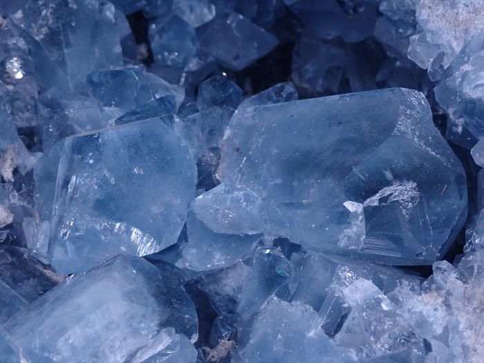 Large Natural A +++ Celestite Geode