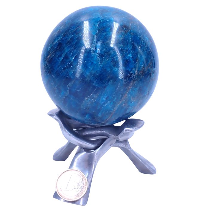 First Quality A ++ Intense Blue Apatite Sphere