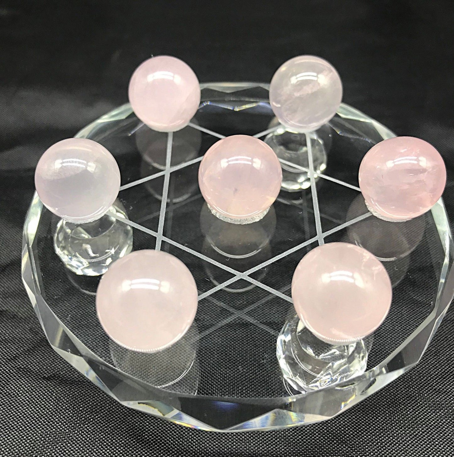 Rose Quartz Qixing/Magic Array