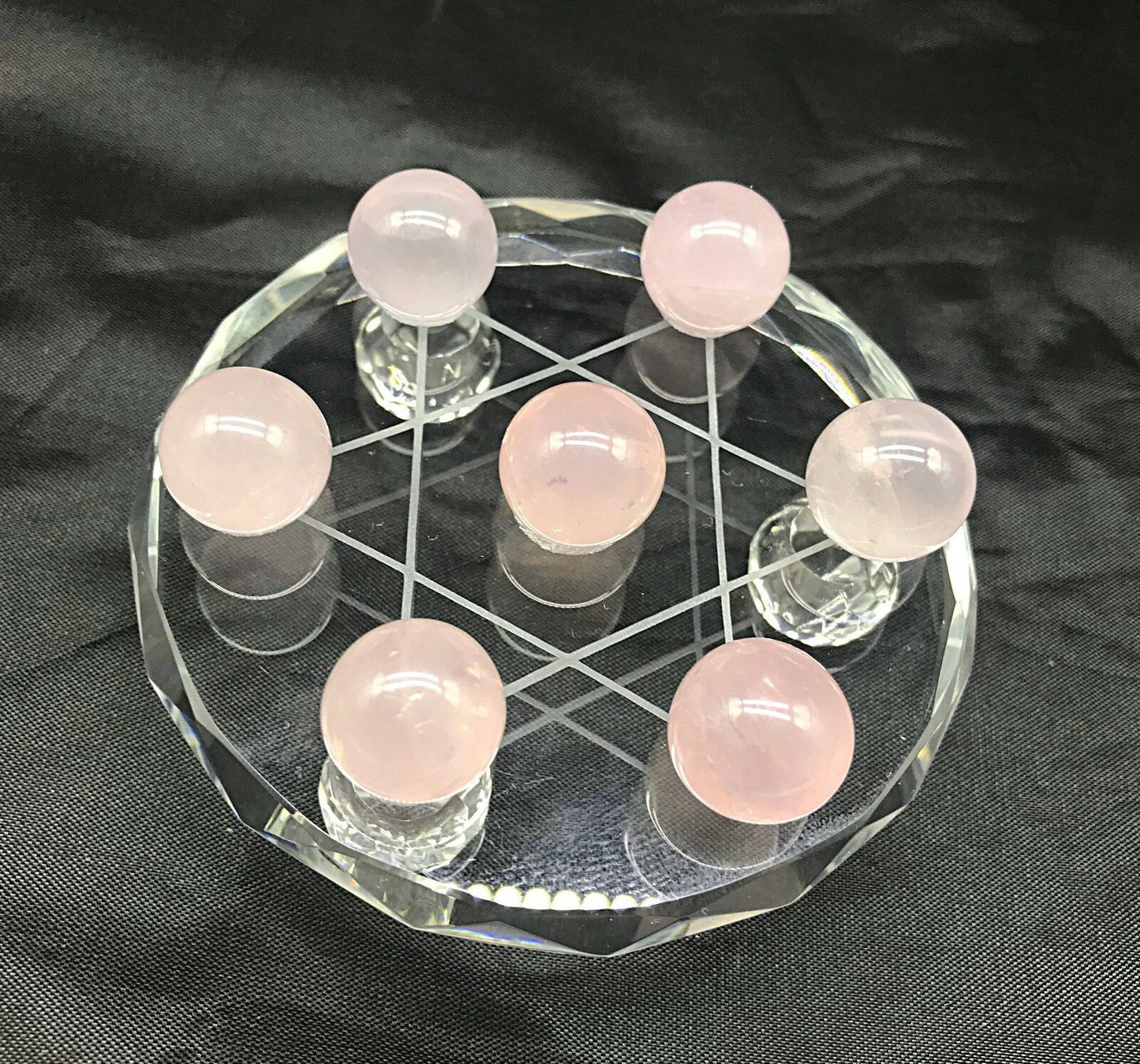 Rose Quartz Qixing/Magic Array